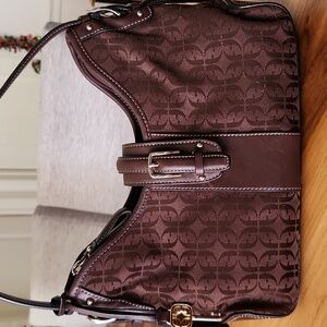 Fossil Monogrammed Hobo Bag
